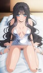 waguri_kaoruko, kaoru_hana_wa_rin_to_saku, 1girl,, acrylic, anatomy,