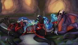 kalinda_(dark_dragon2694), listria_(listria-dragoness), mazrogal, zyristra, mythology