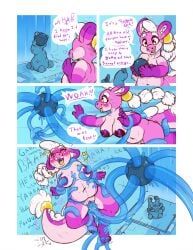 mythology, kemotobi, anthro, areola, belly