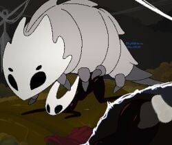 bell_beast, hornet_(hollow_knight), hollow_knight, hollow_knight_(franchise), team_cherry