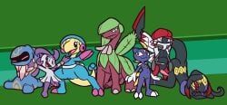 anabel_(pokemon), azami_(pokemon), brandon_(pokemon), breloom, cradily