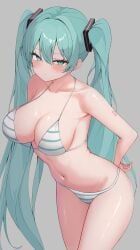 hatsune_miku, vocaloid, eikawa_suru, 1girl, alternate_breast_size