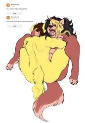 wallyswildride, ahmedz, ambiguous_penetration, anthro, bimbo_anthro