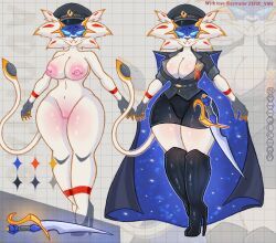 cosmic, legendary_pokemon, solgaleo, pokemon, anthro