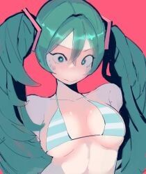 hatsune_miku, vocaloid, akisas99, 1girl, 1girls
