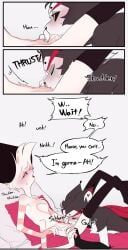 angel_dust_(hazbin_hotel), husk_(hazbin_hotel), hazbin_hotel, gay, gay_sex