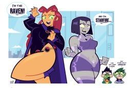 beast_boy, raven_(cosplay), raven_(dc), robin_(dc), starfire