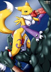 devidramon, digimon_(species), renamon, digimon, bbmbbf