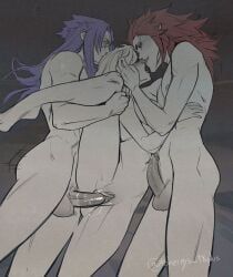 anon, anonymous_female, axel, axel_(kingdom_hearts), nobody_(kingdom_hearts)