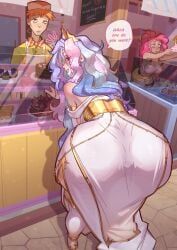 background_character, carrot_cake_(mlp), mr._cake_(mlp), pinkie_pie_(mlp), princess_celestia_(mlp)