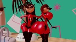 elastigirl, helen_parr, sunny_miami, violet_parr, disney