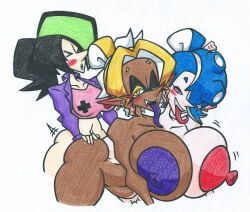 deep_cut_(splatoon), frye_(splatoon), frye_onaga, inkling, inkling_girl
