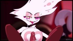 angel_dust_(hazbin_hotel), millie_(helluva_boss), moxxie_(helluva_boss), hazbin_hotel, helluva_boss