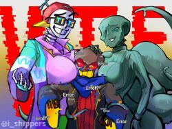 error_sans, error_sans_(fan_character), fresh_sans, nightmare_sans, nightmare_sans_(fan_character)
