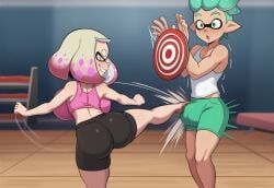 inkling, inkling_boy, pearl_(splatoon), splatoon, splatoon_(series)