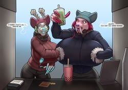 mintybutt_galaxy_wizard, nintendo, pokemon, longblueclaw, anthro