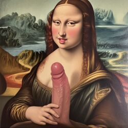 mona_lisa, futasarepeak_(artist), 1girls, female, female_focus