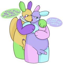 claire_bloomcap_(clairedeloon), looey_(dandy's_world), oc, original_character, someone_else's_oc