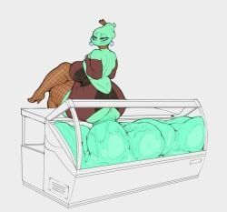 gladys, eight_strokes_(artist), edible_scat, female, green_skin