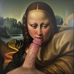 mona_lisa, futasarepeak_(artist), 1girls, female, female_focus