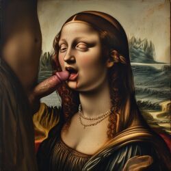 mona_lisa, futasarepeak_(artist), 1girls, female, female_focus