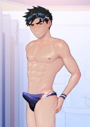 avan_geiserford, jock_studio, alphacheddar, 1boy, abs