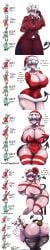 beelzebub_(helltaker), helltaker, happykon, 1girls, areola
