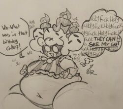 birthday_cake_cookie, cookie_run, cookie_run_ovenbreak, bananamilkies, pixxyvoid