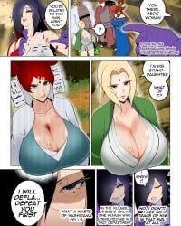 gaara, mei_terumi, raikage, senju_hashirama, tsunade