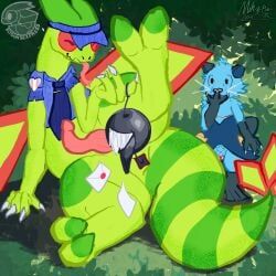 dewott, flygon, futachimaru, generation_3_pokemon, generation_5_pokemon