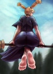 nishimiya_momo, jujutsu_kaisen, oiddra, 1girls, ass_focus