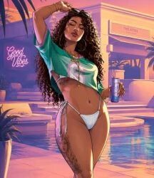 vice_city_cover_girl, good_vibes, grand_theft_auto, grand_theft_auto_vi, rockstar_games