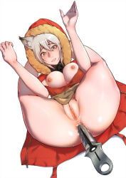 projekt_red_(arknights), arknights, 1girl, anal, anal_object_insertion