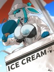eeveelution, generation_4_pokemon, glaceon, pokemon_(species), nintendo