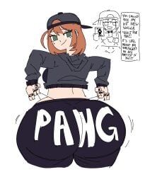 sarah_stacy_(dotodonoto), original, dotodonoto, 1girls, ass