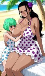 sugar_(one_piece), viola_(one_piece), one_piece, le_style_anon, big_breasts