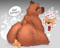 chester_(iamapoliceman), iamapoliceman, anthro, anthro_on_anthro, bare_ass
