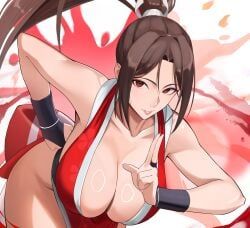 mai_shiranui, capcom, fatal_fury, king_of_fighters, snk