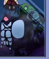 bismuth_(gardesnorela), orisa, overwatch, space_funeral, space_funeral:_toothisle_vacation
