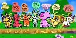 ankha, ankha_(animal_crossing), audie_(animal_crossing), cherry_(animal_crossing), isabelle_(animal_crossing)