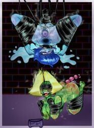 lapis_lazuli_(steven_universe), peridot_(steven_universe), steven_universe, worms_heads, bdsm