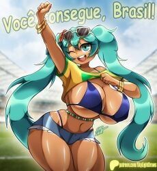 brazilian_miku, hatsune_miku, vocaloid, world_cup, skylight_(artist)
