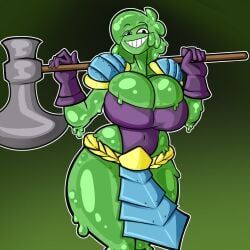 jellytina, original_character, captain_dagon, dagon789, axe