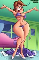 timmy's_mom, nickelodeon, nicktoons, the_fairly_oddparents, theal3x10_(artist)