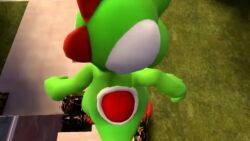 green_yoshi, super_mushroom, yoshi, mario_(series), nintendo