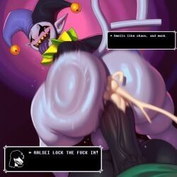 jevil_(deltarune), ralsei, deltarune, undertale_(series), twinkaton