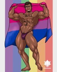 alejandro_castilla_(wyldecard), pride_month, saints_row, triceramonster, abs