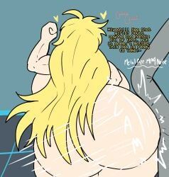 yang_xiao_long, rwby, guavagrunt, 1girls, ass_attack