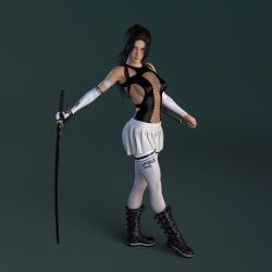kaga_(fourpieces), original, fourpieces, 1girls, armwear