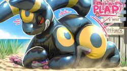 eeveelution, generation_2_pokemon, pokemon_(species), umbreon, nintendo